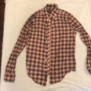 Abercrombie & Fitch Men’s medium plaid shirt